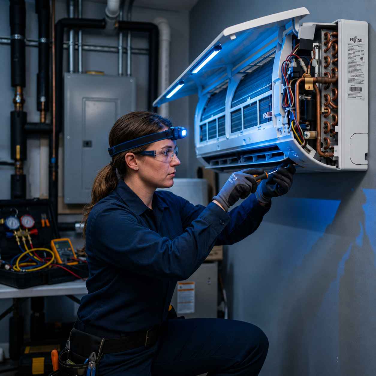 Voltas Electrical and Airconditioning technician working in South Australia